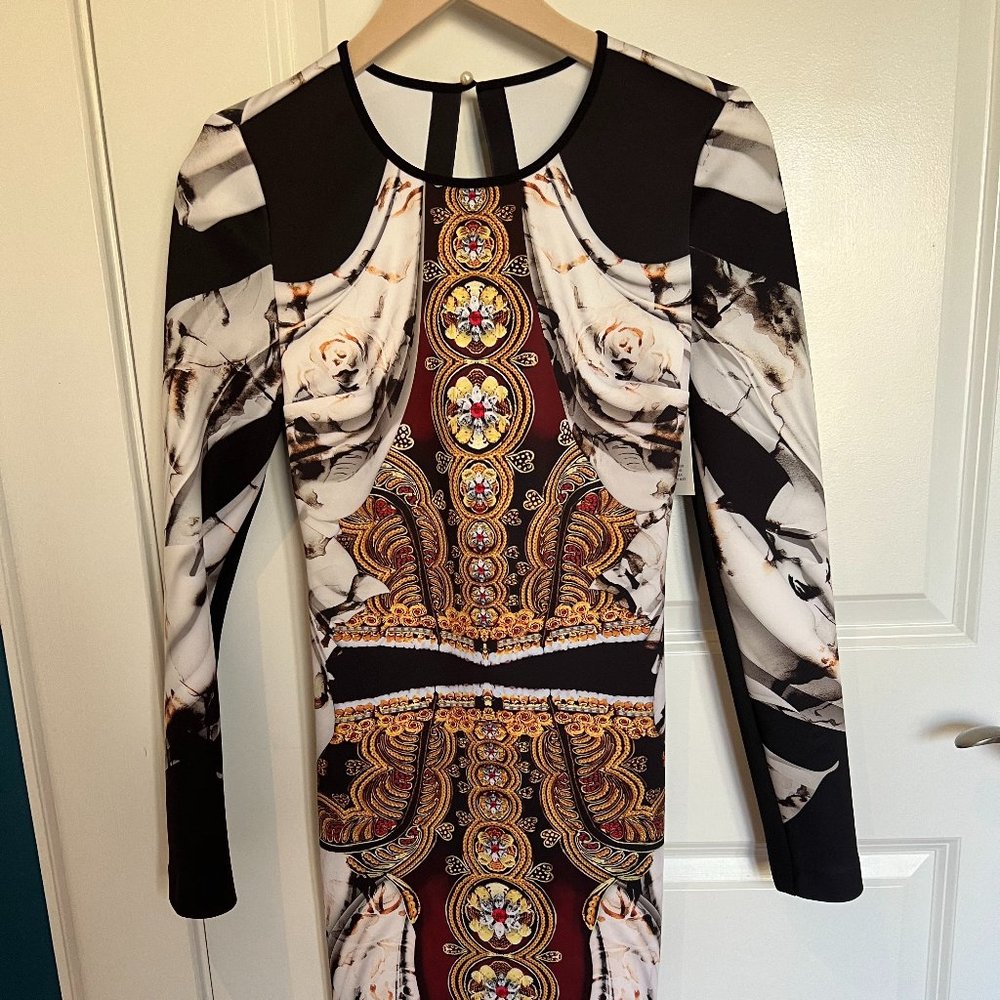 NWT | Clover Canyon Matador de Toros Bodycon Dress Open Back | Size S